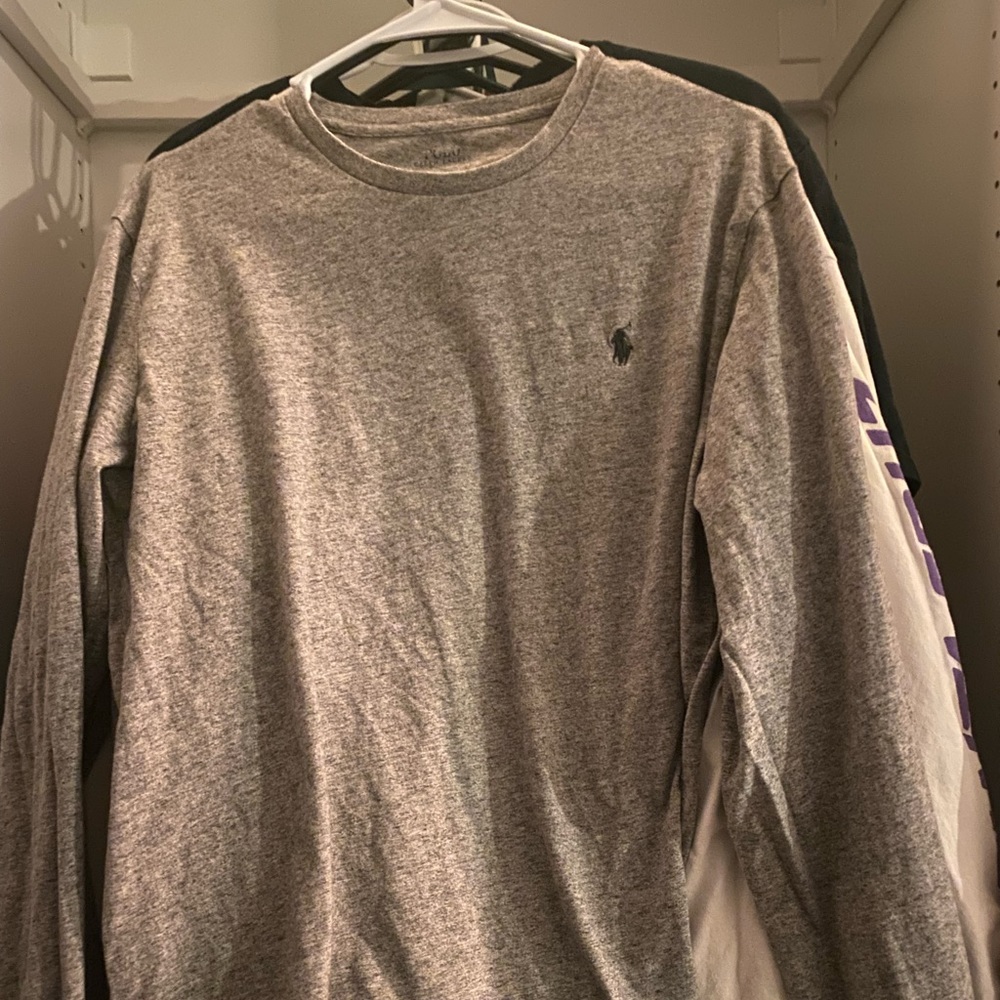 Polo Ralph Lauren grey long sleeve